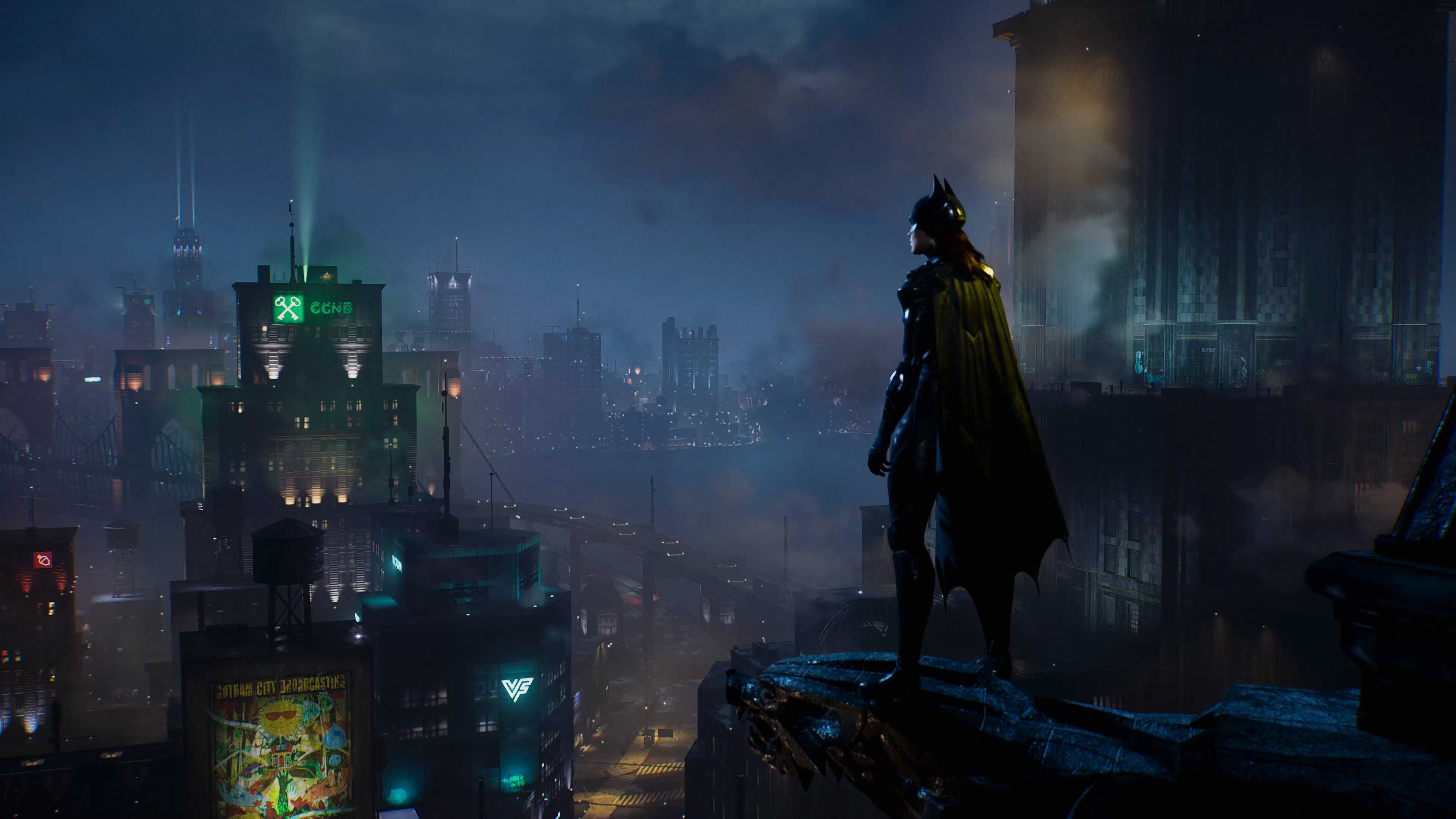 La Gotham City que vios en El Pingüino y en The Batman está inspirada en el diseño del escenario de Gotham Knights